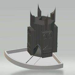 saruman.jpg STL-Datei Saruman Turmwürfel・3D-druckbares Modell zum Herunterladen