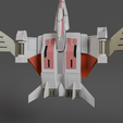 5.png Pteradactyl Zord MMPR Zyu ranger simple articulation statue fan made