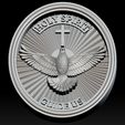 A6.jpg Holy Spirit Pendant - Coin - Espirito Santo 3D print model