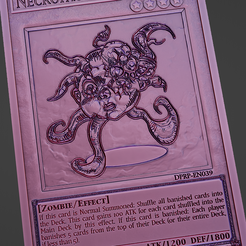 untitled.1943.png Archivo STL gratis necroface - yugioh・Objeto de impresión 3D para descargar