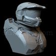 MasterChief01.jpg Archivo 3D Jefe Maestro de la serie de televisión Halo・Diseño imprimible en 3D para descargar