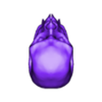 Vampire Skull Cranium Print.stl Vampire Skull