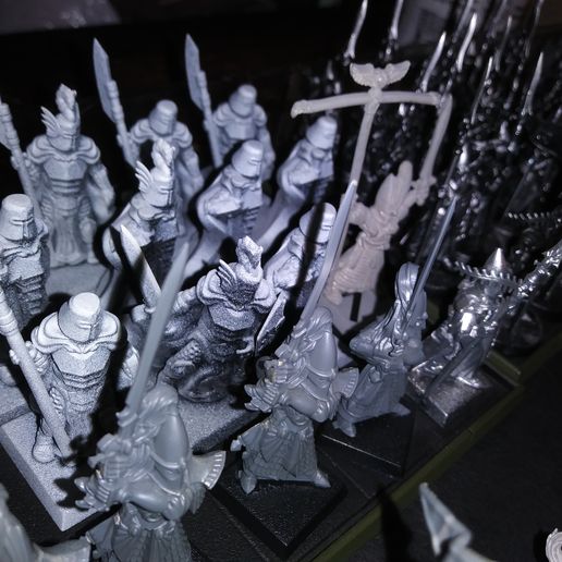 Knight (28mm scale Wrath & Ruin preview model)