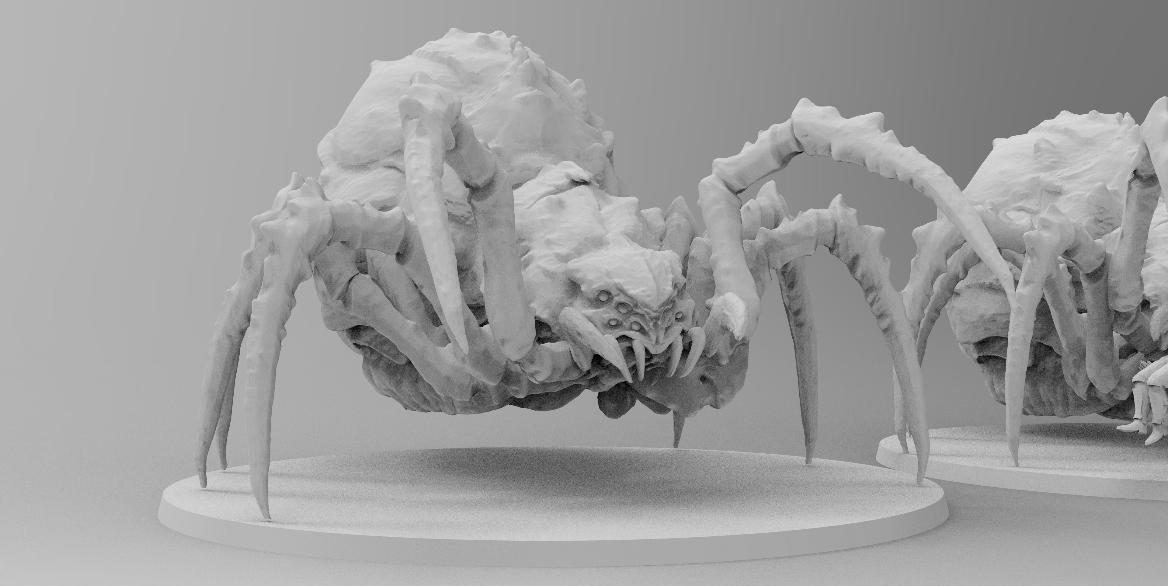 untitled.2140.jpg Télécharger fichier 3MF gratuit L'enfant de Kumonga avec le contingent australien de spider-tamers • Modèle pour impression 3D, EmanG
