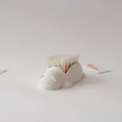 Foto_01.jpg Osweeto - Container for sweetener sachets - Teddy Bear