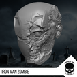 4.png Iron Man Zombie Head for 6 inch action figures