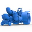 53.jpg Diecast Pulling tractor with 4 jet engines Version 2 Scale 1:25