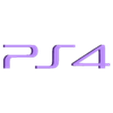 Logo PS4.stl support de casque personnalisé.