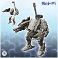 1-PREM.jpg Combat robots pack No. 2 - Future Sci-Fi SF Post apocalyptic Tabletop Scifi Wargaming Planetary exploration RPG Terrain