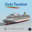 favolosa.png COSTA FAVOLOSA cruise ship printable model