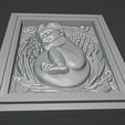 3.jpg sleeping angel baby 3D model