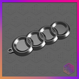 AUDI-LOGO-RENDER02.png SCHLÜSSELANHÄNGER LOGO AUDI V1