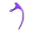 Rib_Left_11.OBJ Fichier OBJ Life size baby T-rex skeleton - Part 08/10・Design à télécharger et à imprimer en 3D