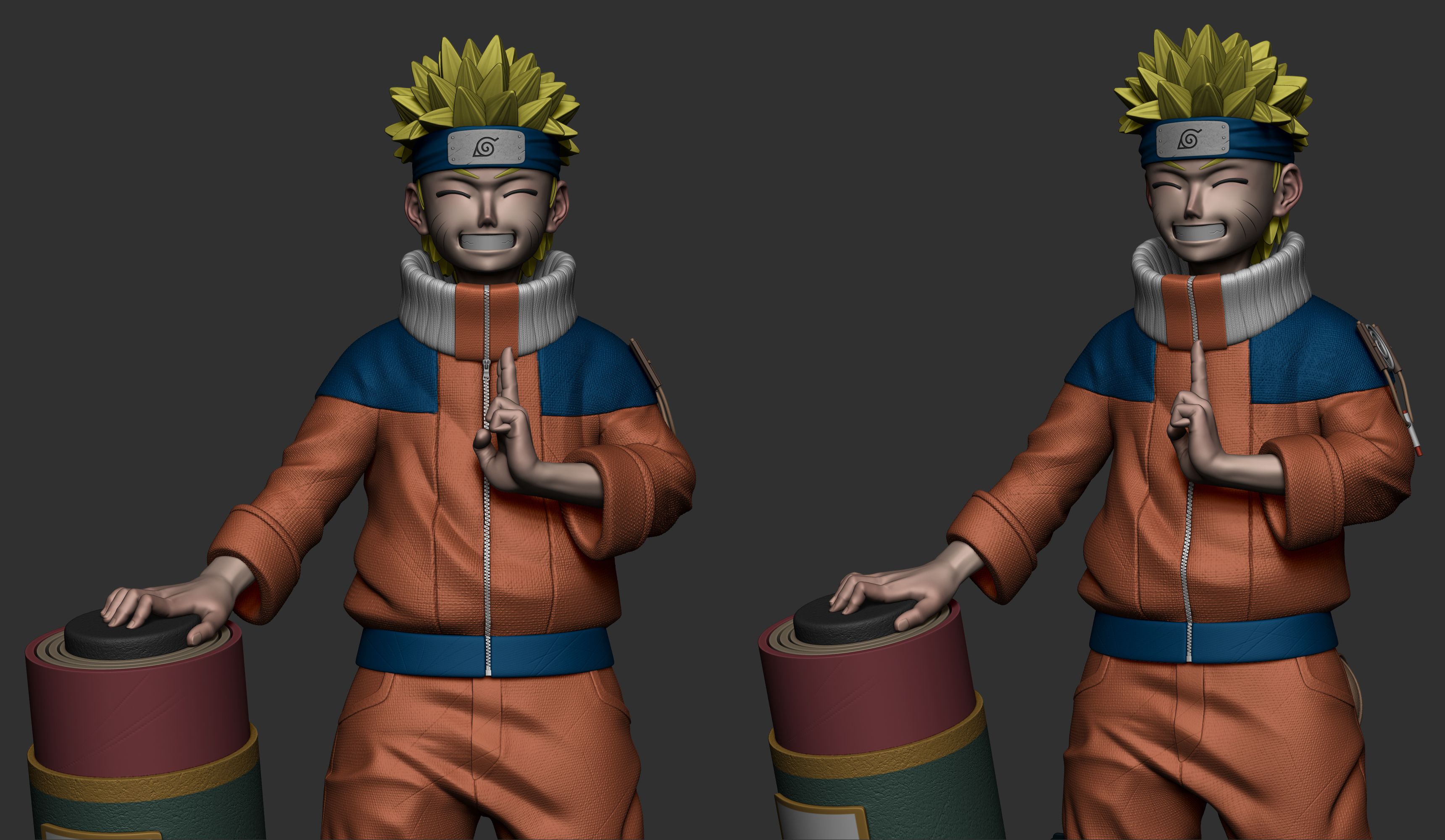 88888.jpg STL-Datei Naruto Uzumaki herunterladen • Objekt zum 3D-Drucken, golfivi4