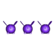 bee.obj Low Poly Bee Cartoon Expressions - Happy, Sad, Angry