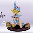 SOFT_COVER.jpg Dark Magician Girl Figurine - Yu-Gi-Oh - SFW and NSFW 3D print model