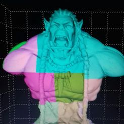334927590_1005617333736459_2122652502110035584_n.jpg STL-Datei DUROTAN BUSTE, WORLD OF WARCRAFT 40 Zentimeter in 14 Teilen kostenlos・3D-Drucker-Modell zum herunterladen