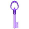 Key 12cm.stl Old Looking Key