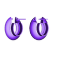 E12.stl Pendiente de aro de tubo E 12