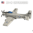 c6.png Douglas A1-H SKYRAIDER - 1/44 scale model