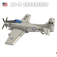 c6.png Douglas A1-H SKYRAIDER - Modelo à escala 1/44