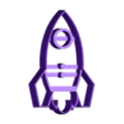 Rocket Cookie - Clay Cutter.stl Set d'emporte-pièces sur le thème de l'espace ; "Alien - Rocket - Ringed Planet", cadeau pour les amoureux de l'espace, outil à pâtisserie, fichier STL 3D à télécharger.