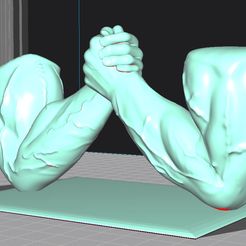 arm-4.jpg OBJ-Datei Trophäe für Armdrücken・3D-druckbares Modell zum Herunterladen