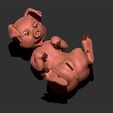 ahegao_2.jpg STL file Sexy Piggy Bank・Design to download and 3D print