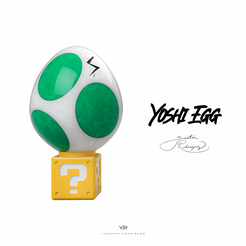 STL-Datei Schlüsselanhänger Yoshi V2.0 🏠・Modell zum Herunterladen und  3D-Drucken・Cults