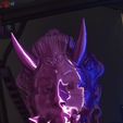 Masques muraux Hannya