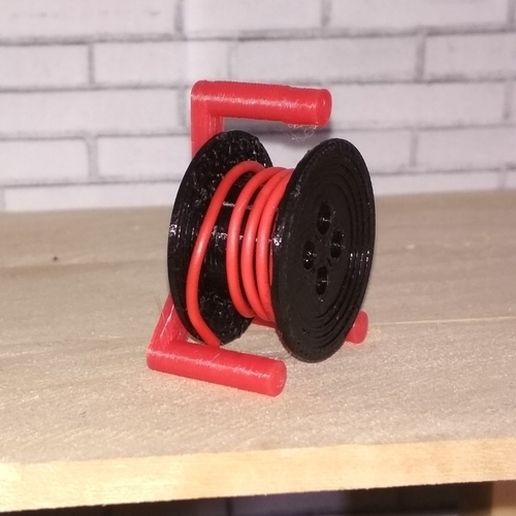 container_scale-1-10-drum-cable-reel-3d-printing-191684.jpg Download STL file Scale 1/10 drum cable reel • 3D print design, Gekon3D