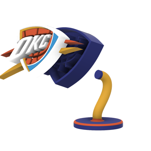 OKC-Logo-Stand-Assembly-v1.png STL file Oklahoma City Thunder・Model to download and 3D print, Upcrid