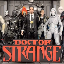 LOGO/SIGNE MULTICOLORE 3D - Doctor Strange