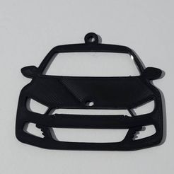 327618803_899303561195973_914883292590047106_n.jpg STL file VW Scirocco Keychain・3D printable model to download