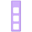 Hue_BuschReflex_1on3_V_VVV_S_Rev6.stl Philips Hue dimmer adapter Busch Jaeger