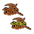 fsdf.png 3D MULTICOLOR LOGO/SIGN - Jak and Daxter (Two Variations)