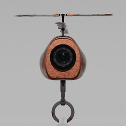 Dron-1.png Fichier 3D Robot Drone・Modèle à télécharger et à imprimer en 3D