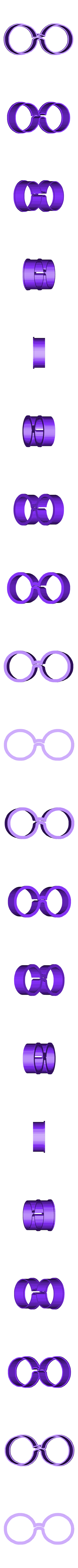 hp glasses.stl Ensemble d'emporte-pièce Harry Potter à l'emporte-pièce