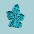 r2.png Cookie Cutter Biscuit Mold 01 - Autumn Leaf