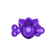 pokemon-407roserade2.stl Pokemon nº 315, 406, 407 Roselia, Budew, Roserade