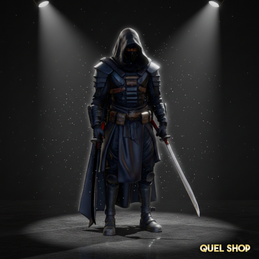 Ronin Vigilante Warrior STL