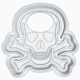 Exquisite Kasi-Curcan.png SKULL COOKIE CUTTER