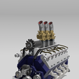 IMG_7145.png Lincoln V12 Engine Complete 4 Versions Scale Modelling