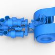 57.jpg Diecast Pulling tractor with 4 jet engines Version 2 Scale 1:25