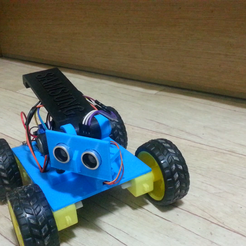 1.png Archivo STL gratis Crear un coche robot para evitar los obstáculos・Plan de impresión en 3D para descargar