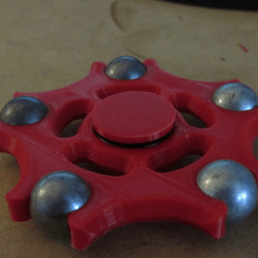 Capture d’écran 2018-04-25 à 12.09.56.png Free STL file Ball Bearing Fidget Spinner・Design to download and 3D print, 3D_Cre8or