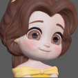 8.png BELLE BABY BEAUTY AND THE BEAST DISNEY PRINCESS ANIMATION 3D PRINT