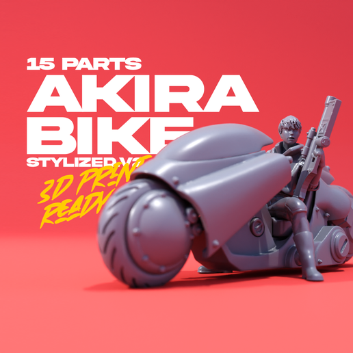 🛞 Akira Kaneda・ 3D File for ・Cults