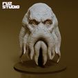 cthulu_pic.jpg FREE Cthulhu Head - Lovecraft Creature - Cosmic Sculpture- Bust
