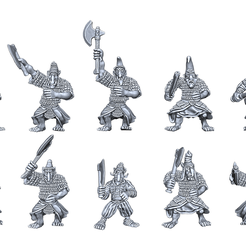 ArmouredFront.png Archivo STL HOBGOBLIN armas de mano y armaduras 28MM TODO PRESUPUESTO・Objeto imprimible en 3D para descargar